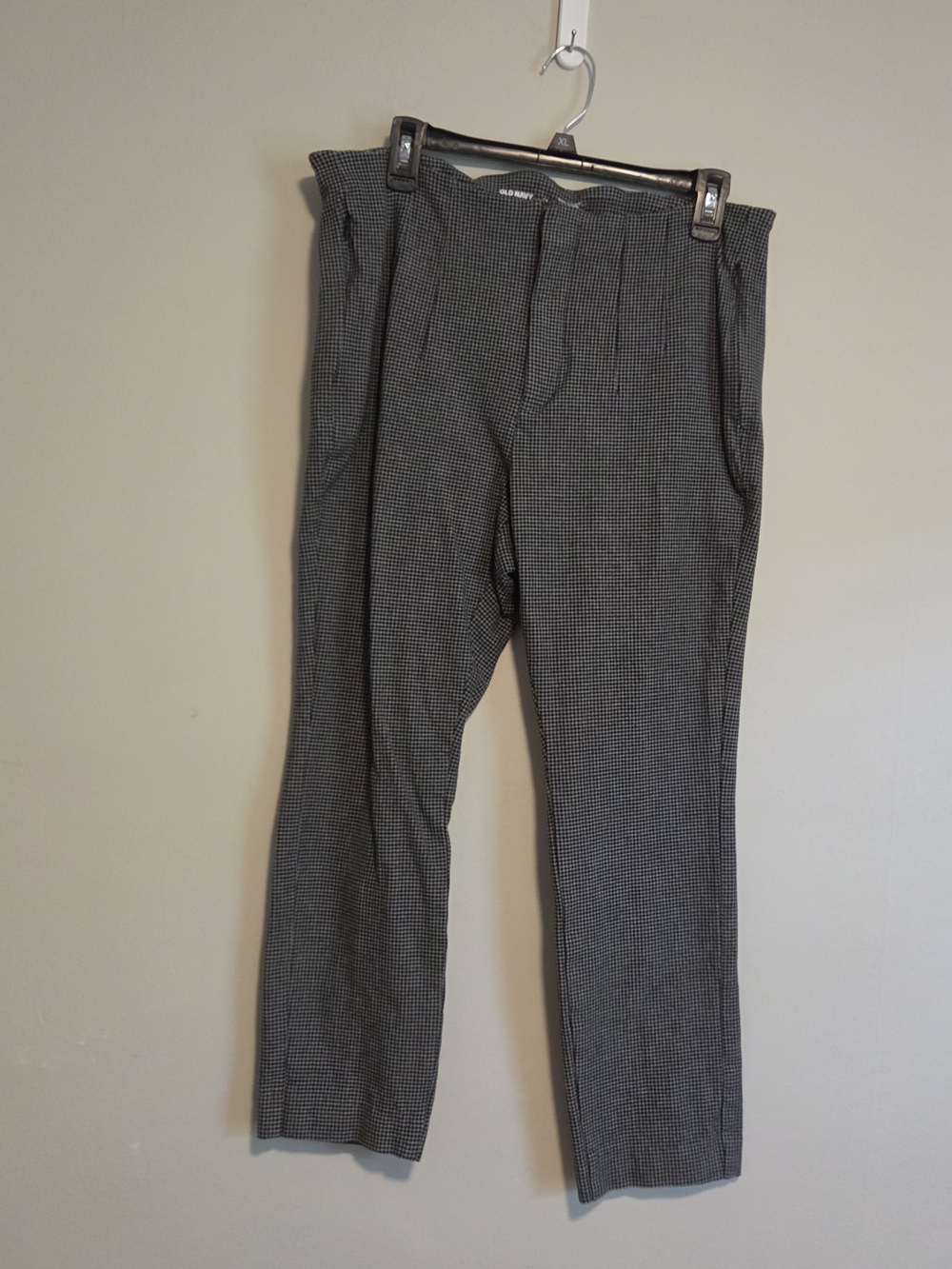 Old Navy Houndstooth Extra High-Rise Polished Pixie Skinny Pants Size 14